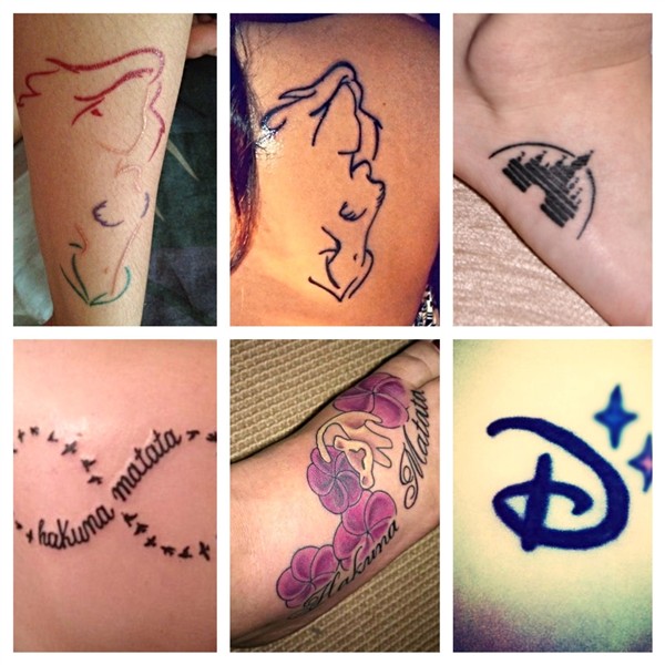 Disney tattoo ideas. Ariel Walt Disney Lion king! So many ch