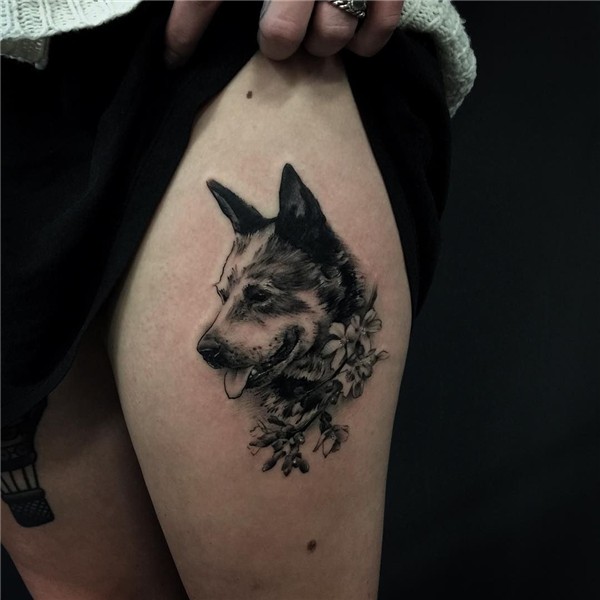 Dog Tattoo Best Tattoo Ideas Gallery Tatuaje de retrato de p