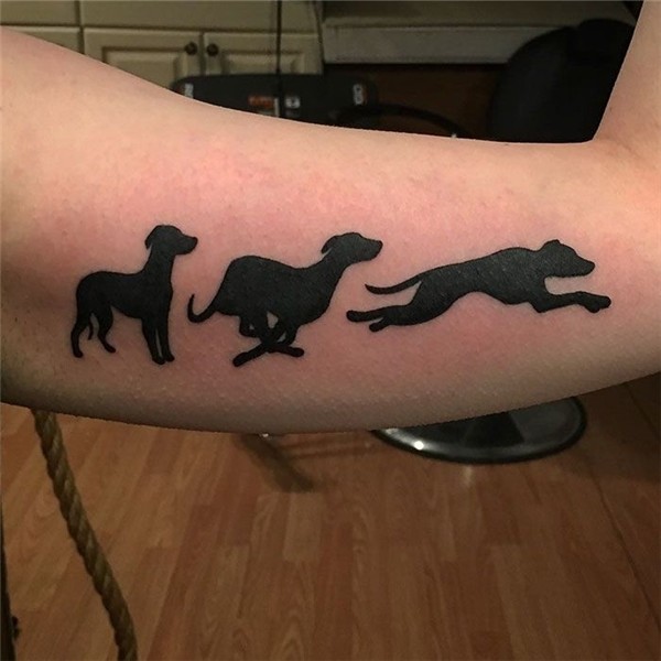 Dog Tattoo Dog tattoos, Dog tattoo, Pawprint tattoo