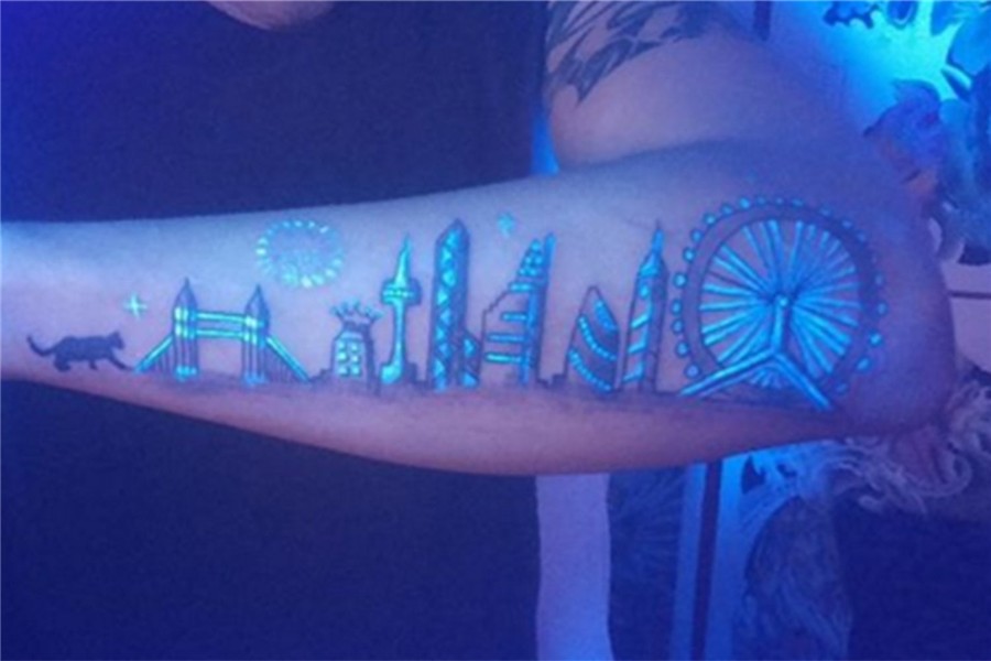Don’t want to commit to a tattoo? You can now get secret glo