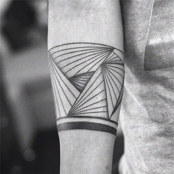 Dots and lines Arm band tattoo, Tattoos, Trendy tattoos