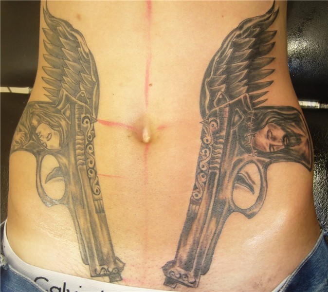Download 45 Amazing Gun Tattoo Designs Wallpaper HD. Wallpap