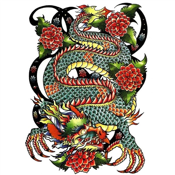 Dragon Tattoo Designs Volume-4 Printable Tattoo Designs