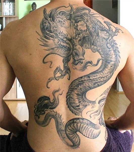 Dragon Tattoo - Dmitriy Samohin #Samoantattoos Back tattoos