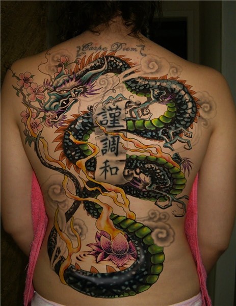 Dragon Tattoo Images & Designs