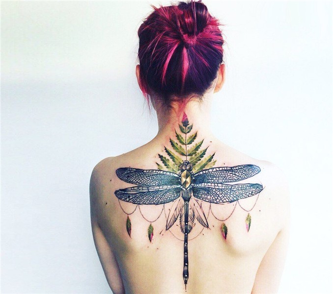 Dragonfly Jewelry tattoo by Pissaro Tattoo Photo 15437