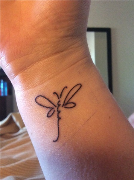 Dragonfly tattoo Dragonfly tattoo design, Small dragonfly ta