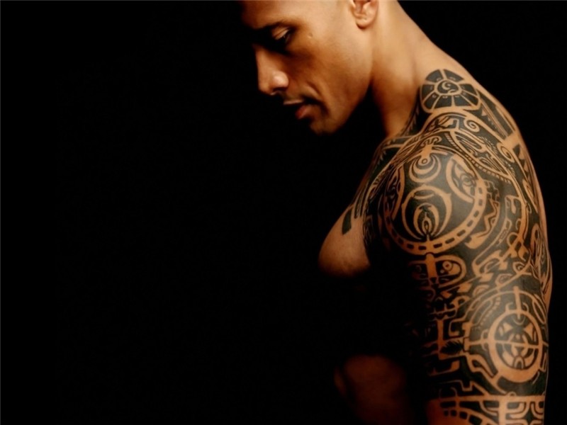 Dwayne Johnson Tattoos and Meaning - Visual Arts Ideas