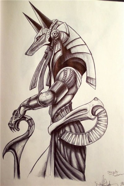 Egyptian Anubis and Horus Tattoo Designs Egyptian tattoo, Ho