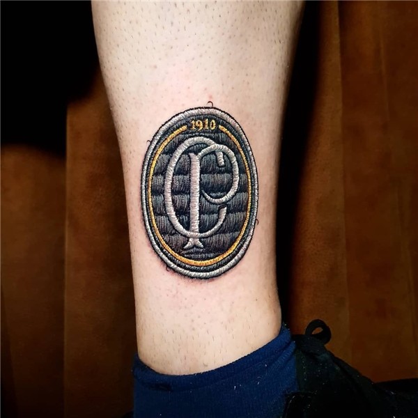 Embroidery Tattoo Ideas by dudalozanotattoo Tatuagem de bord