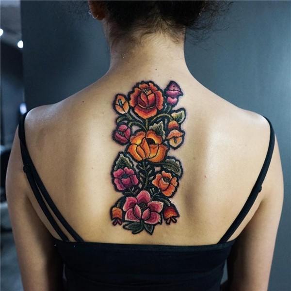 Embroidery Tattoos Designs & Ideas - New Amazing Trend In Ta