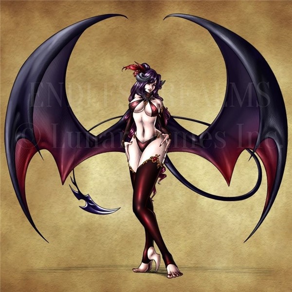 Endless Realms bestiary - Succubus by jocarra Character art,
