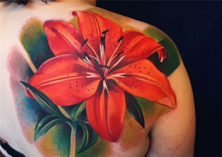 Épinglé par Aida Puyol sur Tattoo Tatouage de lys, Tatouages