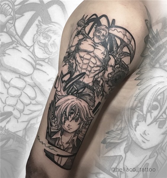 Escanor Tattoo Anime