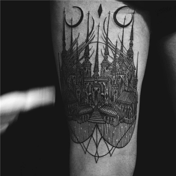 Etching-Style Tattoos and Drawings by Thieves of Tower (Cast