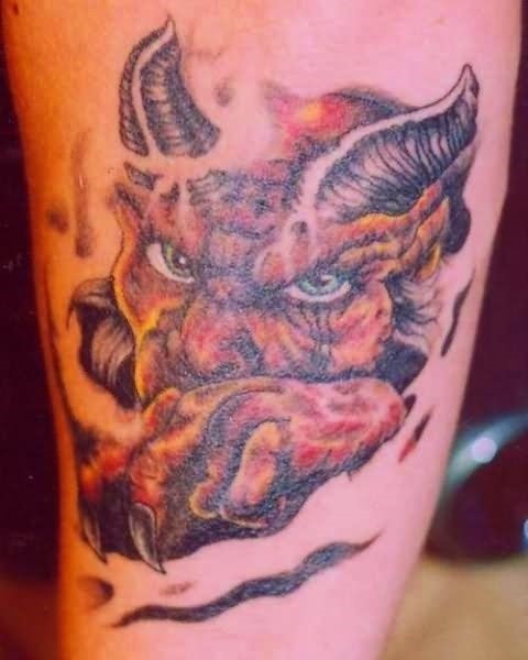 Evil Tattoo Images & Designs
