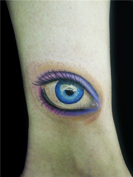 Eye Tattoo Eyeball tattoo, Evil eye tattoo, Cat eye tattoos