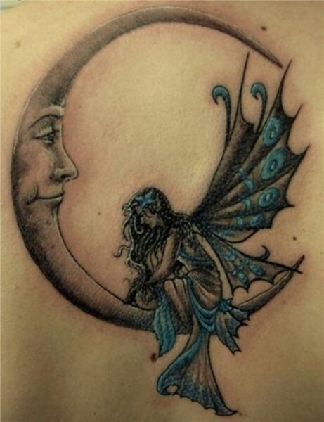 Fairy tattoo, Small fairy tattoos, Shoulder tattoos for wome