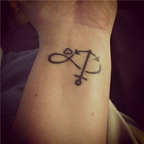 Faith, hope & love tattoo Faith hope love tattoo, Love tatto