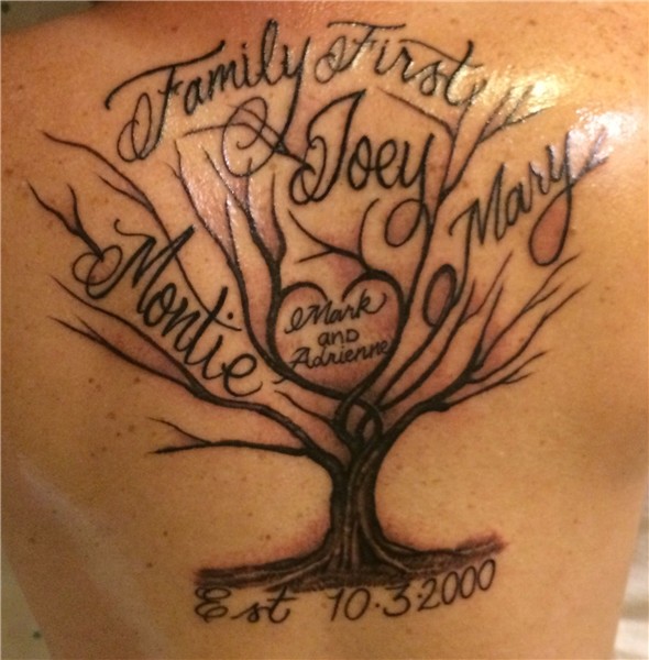 Family tree tattoo Family tree tattoo, Tree tattoo meaning,