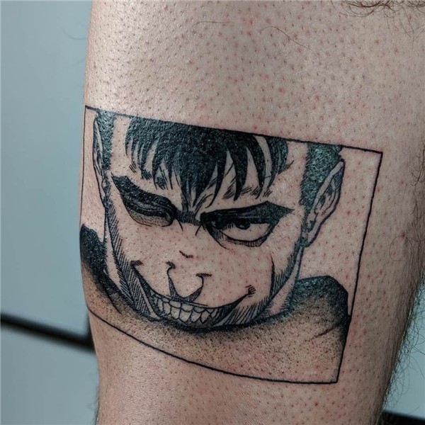 Fanart Tattoo of Guts from Berserk anime Tatuagem, Tatuagens