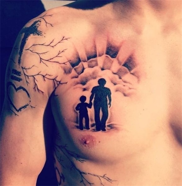 Father Son Tattoos Tattoo for son, Father son tattoo, Dad ta