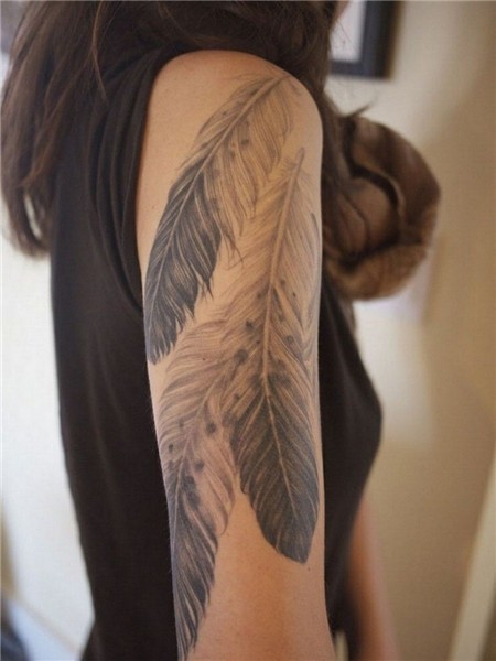 Feather Arm Tattoo * Arm Tattoo Sites