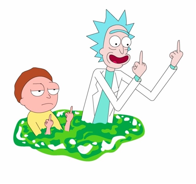 Filter filter Fu Rick And Morty - Rick And Morty Portal Png