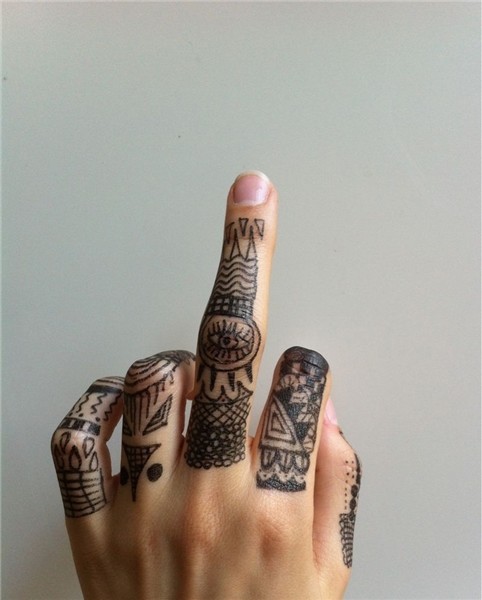 Fingers Tattoo Finger tattoo designs, Finger tattoos, Small