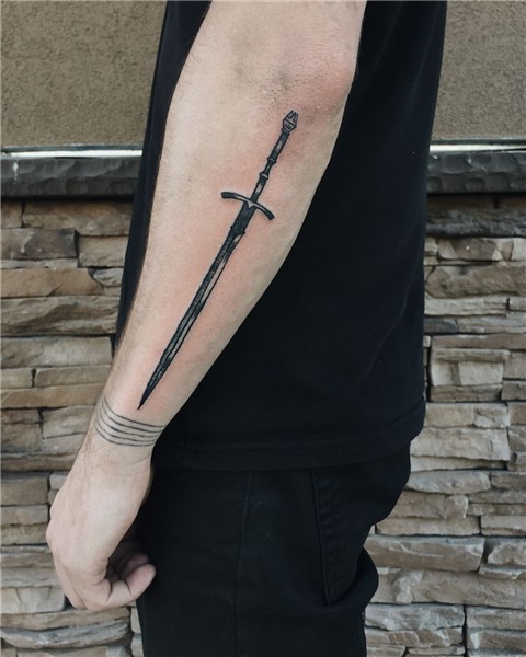 Finley Jordan @ mothmilk Sword tattoo, Tattoos, Ink tattoo