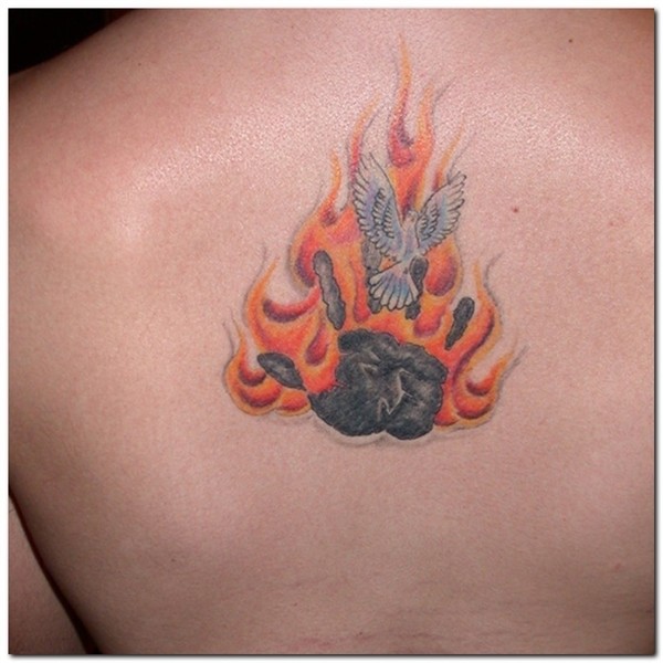 Fire And Flame Tattoo Design Photo - 2 2017: Real Photo, Pic