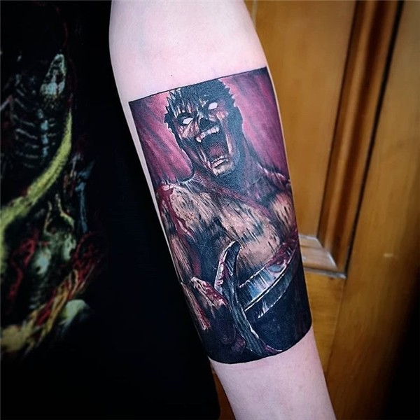 First tattoo, Guts from Berserk, tell me your thoughts! : Be
