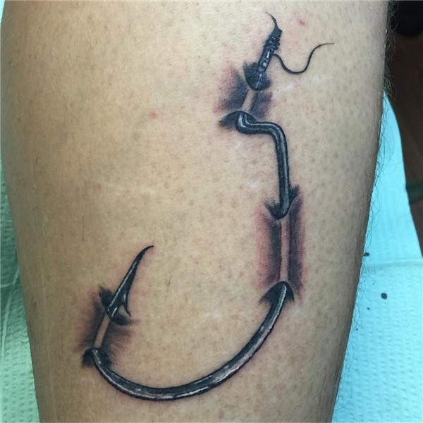 Fish-Hook-Tattoo-11.jpg (1080 × 1080) Hook tattoos, Fishing