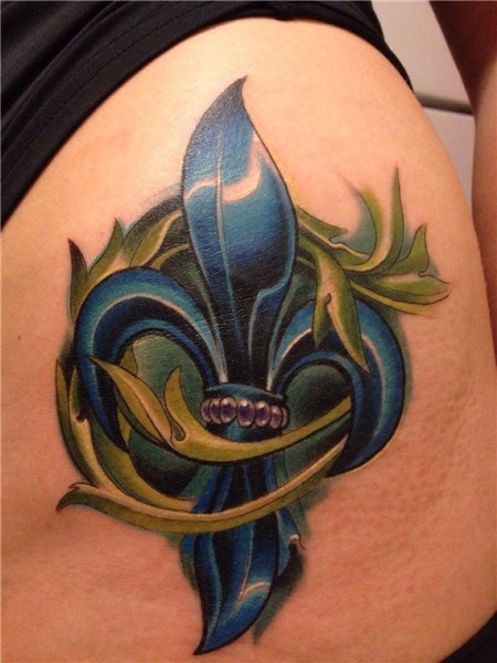Fleur - Tommy Helm Fleur de lis tattoo, Tattoos, State tatto