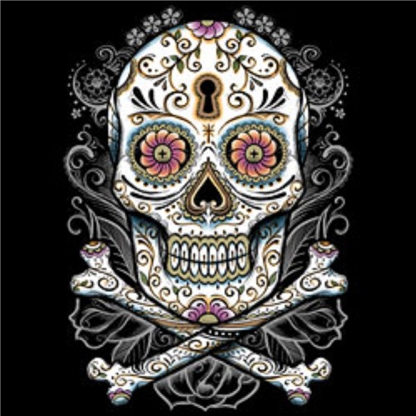 Floral Skull T Shirt Pick Your Size Youth Small To 6 X Large