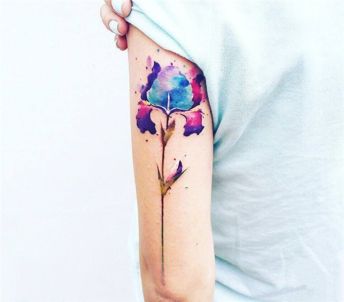 Flower tattoo by Pissaro Tattoo Photo 14927