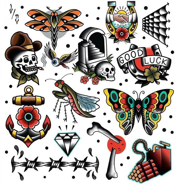 Follow @TATTOOWONDERLAND on Pinterest for more!! Traditional