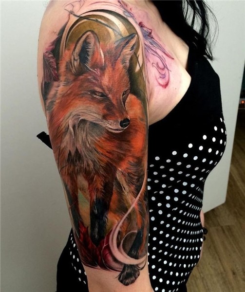 Fox Sleeve Best tattoo ideas & designs Fox tattoo design, Fo