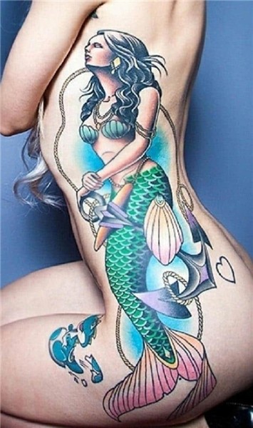 Free 180 Mermaid Tattoos That Will Get You Wet - SG Tattoos