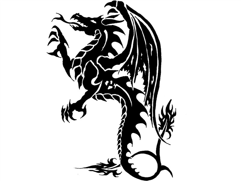 Free Dragon Tattoo, Download Free Dragon Tattoo png images,