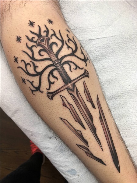 Fresh LOTR Piece by Kailee Love @ South Shore Tattoo in Amit