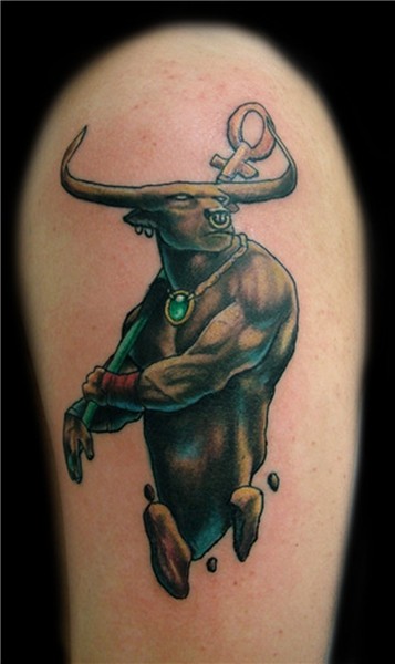 Funny bull tattoo - Tattoos Book - 65.000 Tattoos Designs