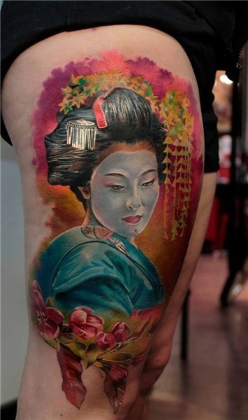 Geisha Tattoos Designs, Ideas and Meaning Tattoos For You