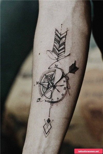 Getting a compass tattoo engraved: meaning and great designs