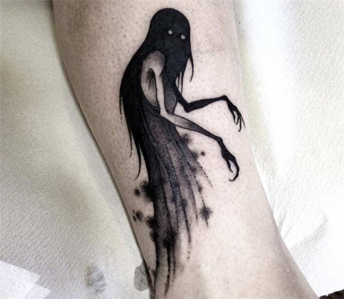 Ghost tattoo by Claudia Denti Post 25782