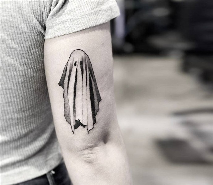 Ghost tattoo by Matthew Larkin Photo 24373