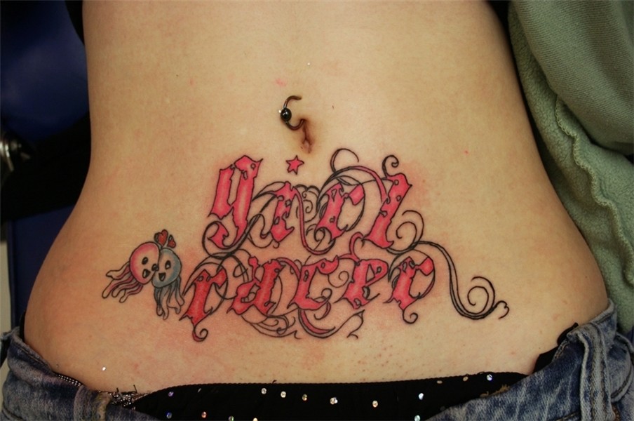 Girl stomach Tattoos