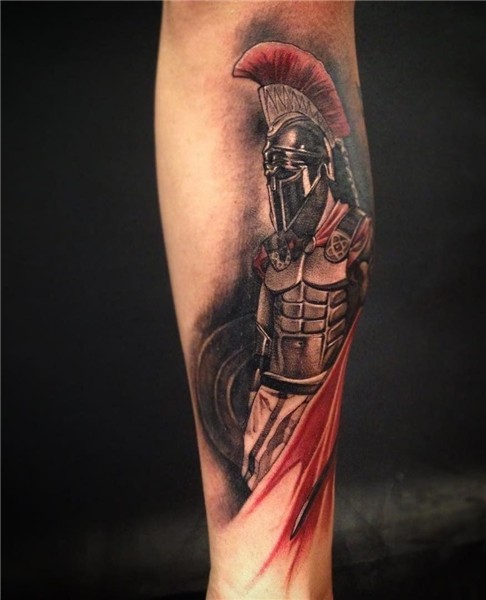 Gladiator tattoo: 4 meanings, 46 photos and the best sketche