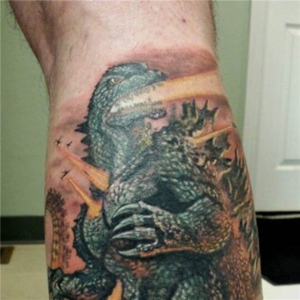 Godzilla Tattoos - Tattoo Ideas, Artists and Models