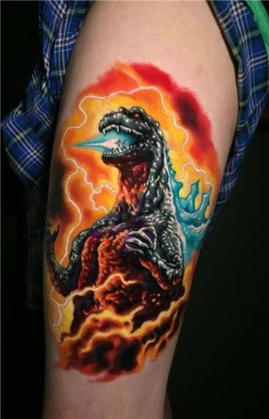 Godzilla tattoo Fandom